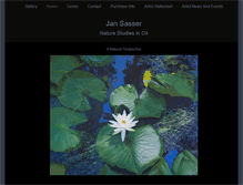 Tablet Screenshot of jansasser.com